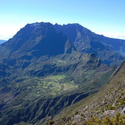 Vue sur le haut Mafate © Olivier-Tressens-Parc-national de La Réunion