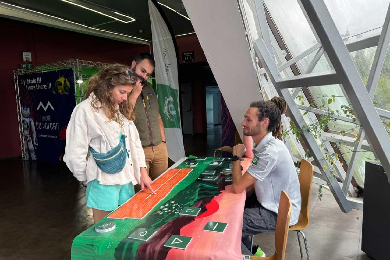 Nout péisaj à la Cité du volcan