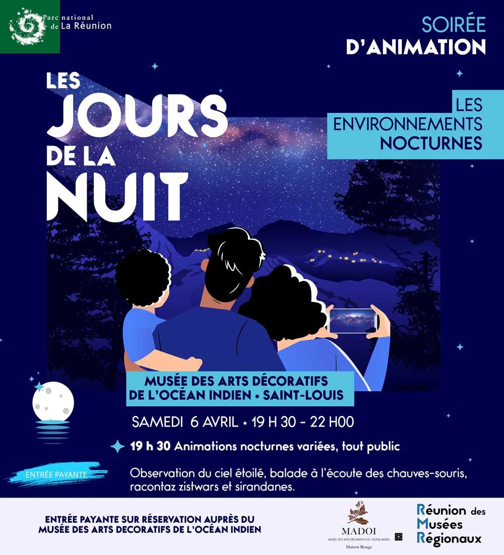 Soirée d'animation des Jours de la Nuit au MADOI